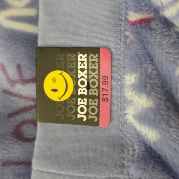 NWT Joe Boxer juniors Medium fleece PJ pants - Picture 4 of 4